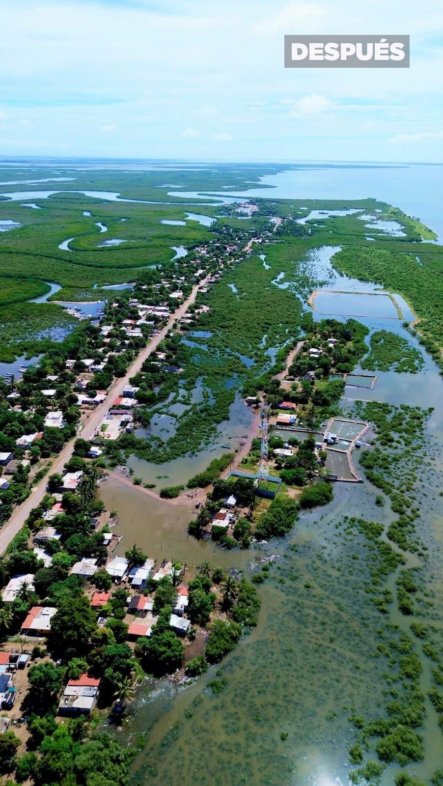 $!Vuelve a subir la marea en Las Aguamitas; habitantes piden intervención de autoridades