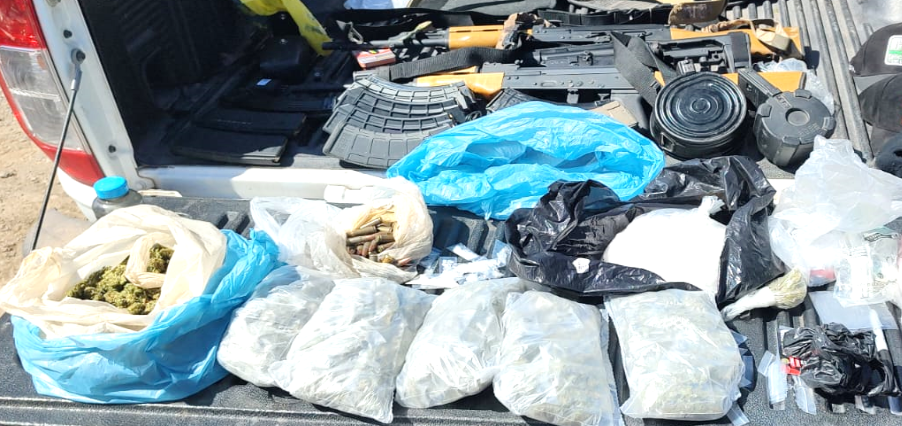 $!Operativos en Culiacán: Caen armas de alto poder y un detenido tras jornada violenta