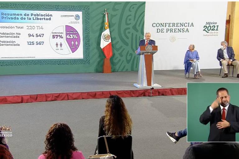 AMLO anuncia decreto para liberar a presos federales de más de 75 años o que lleven una década sin sentencia