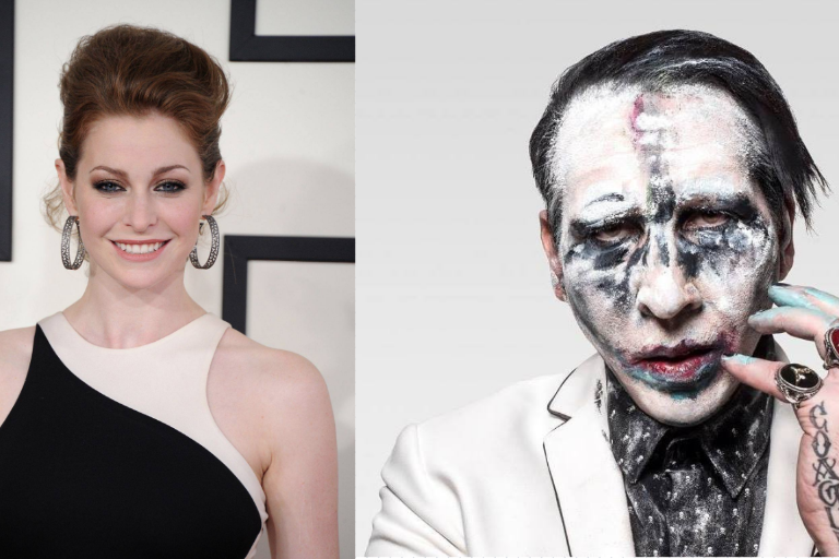 Llega Marilyn Manson a un acuerdo extrajudicial con actriz que lo acusó de agresión