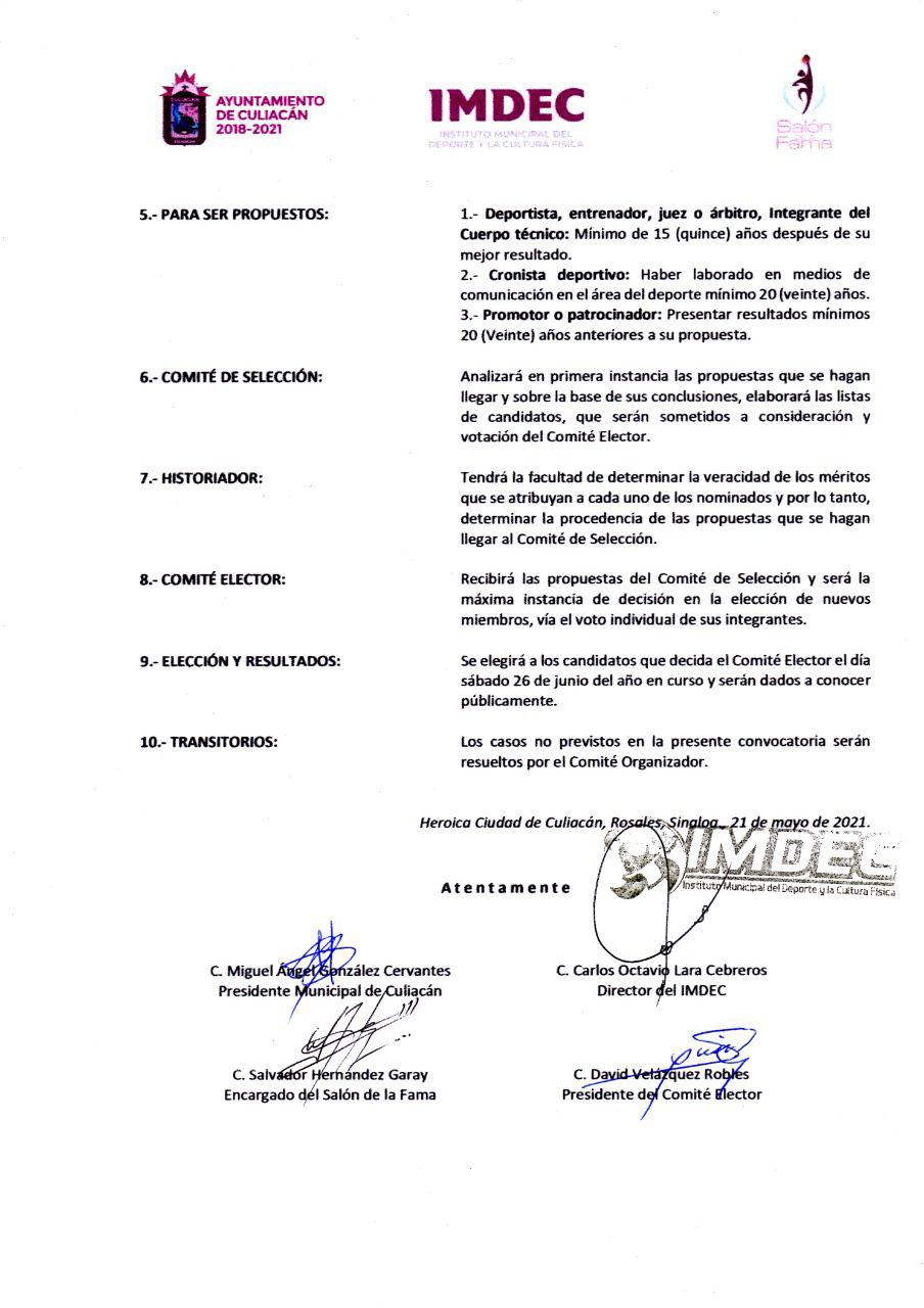 $!Invitan a elegir a nuevos inmortales del deporte de Culiacán