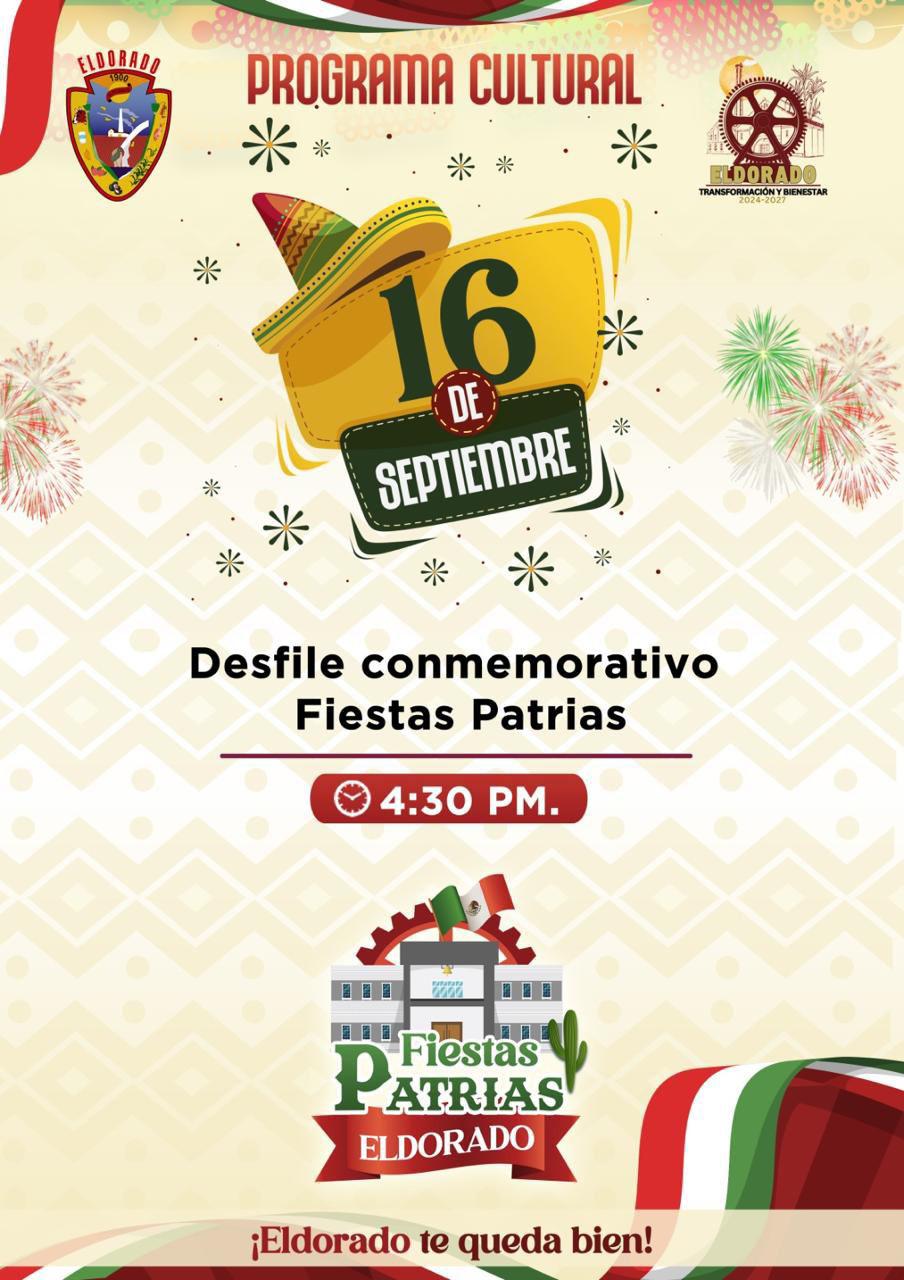 $!Eldorado invita a celebrar su primer Grito de Independencia como municipio