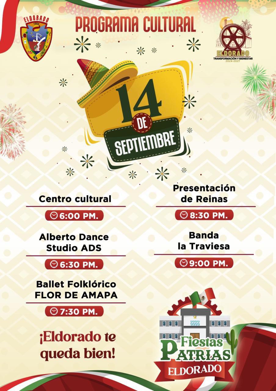 $!Eldorado invita a celebrar su primer Grito de Independencia como municipio