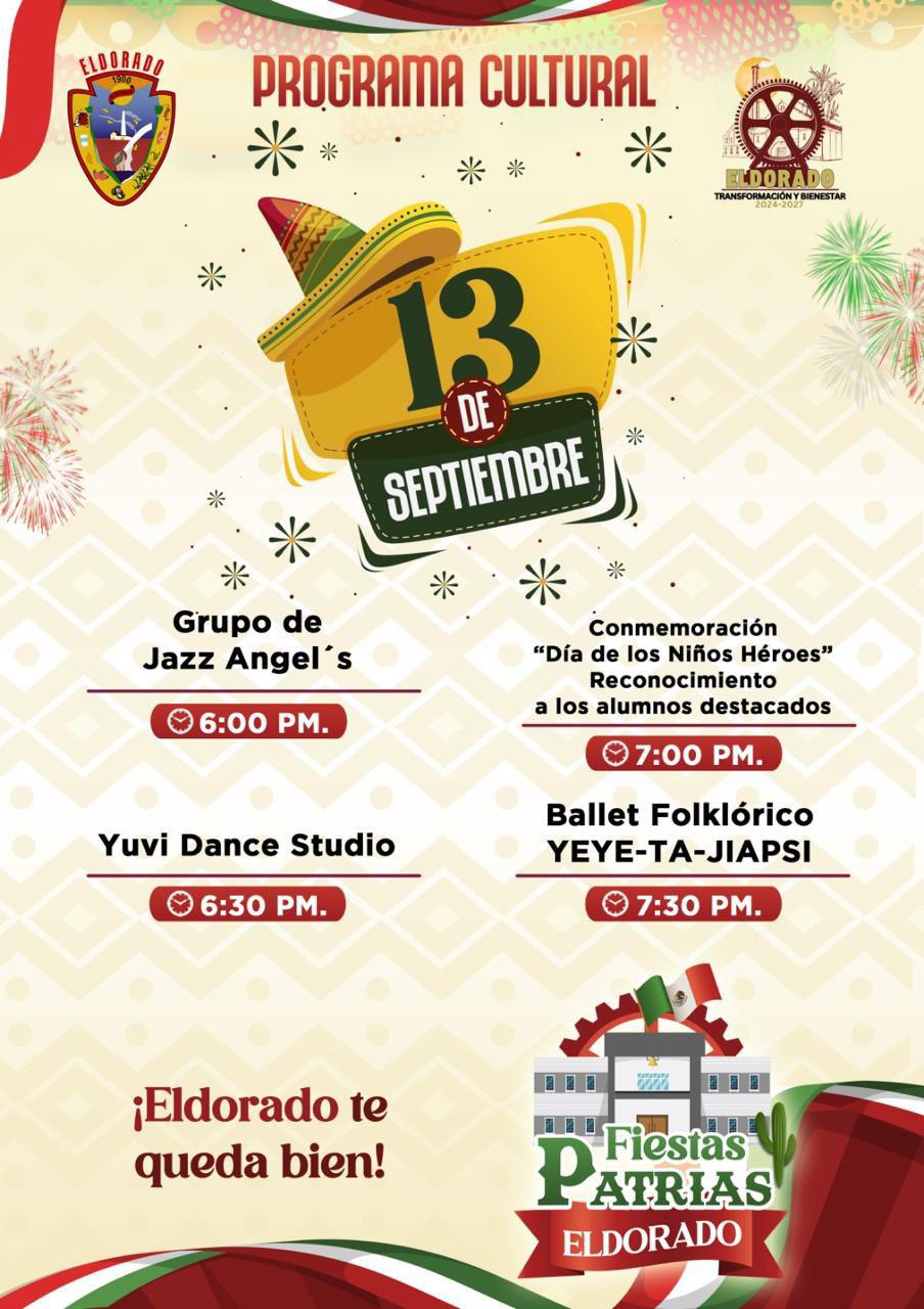 $!Eldorado invita a celebrar su primer Grito de Independencia como municipio