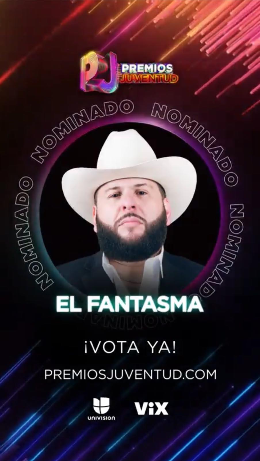 $!El intérprete duranguense fue reconocido con una nominación a Premios Juventud 2026.