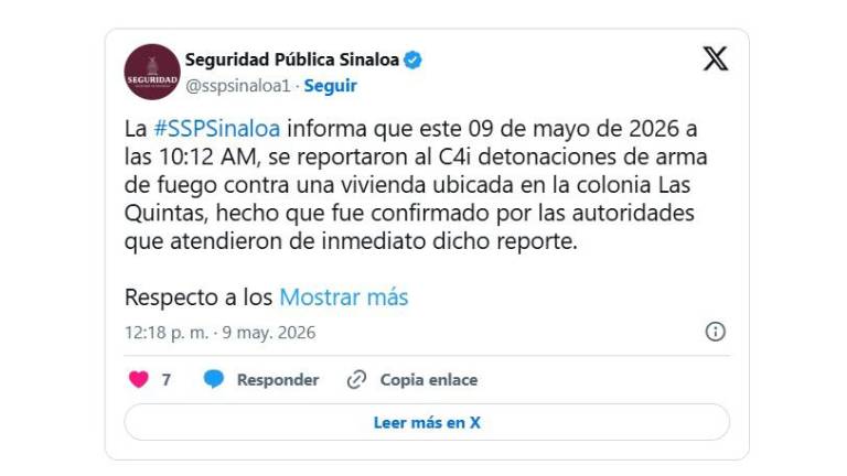 La SSPE indicó que la propiedad está deshabitada desde hace más de 10 años.