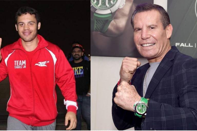 Dice Julio César Chávez estar feliz por rehabilitación de su hijo JC Chávez Jr