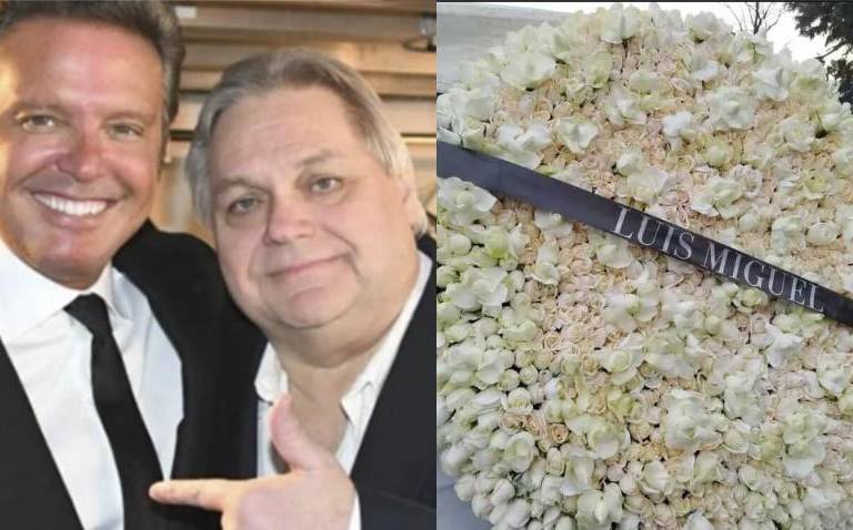 Luis Miguel envía corona de flores al fallecido Carlos Bremer