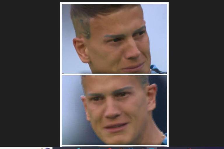 Portero uruguayo rompe en llanto en el calentamiento (VIDEO)