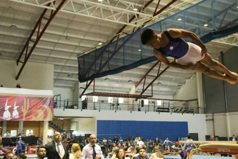 Aarón Ibarra se cuelga dos medallas de oro más en la gimnasia de los Nacionales Conade