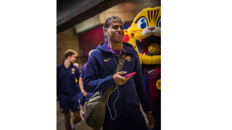 Lamine Yamal pone caliente el Clásico.