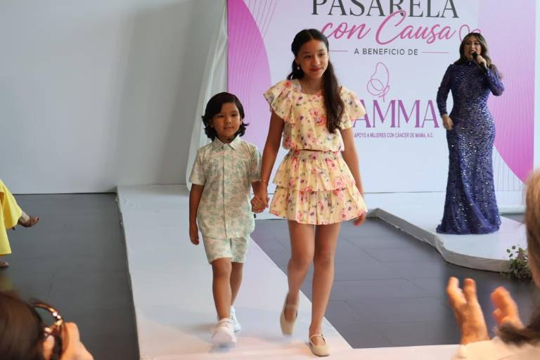 Apoyan con desfile de modas a la Fundación Gamma
