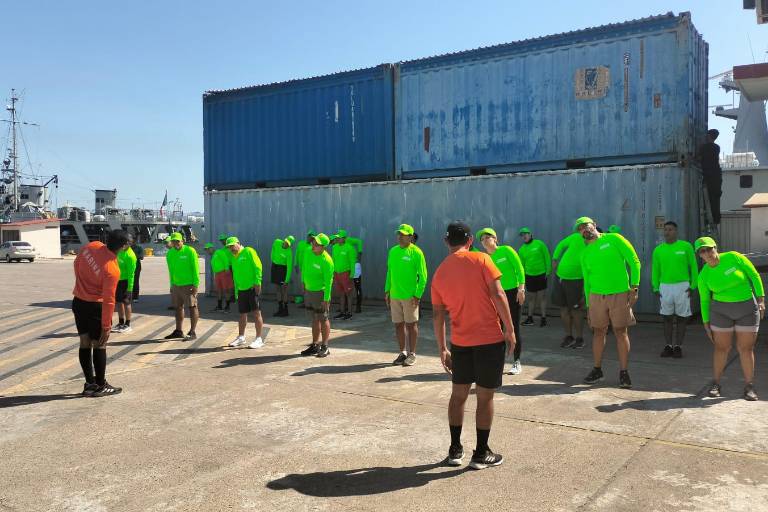 Clausuran Taller de Rescate Acuático 2024, impartido en la Octava Región Naval