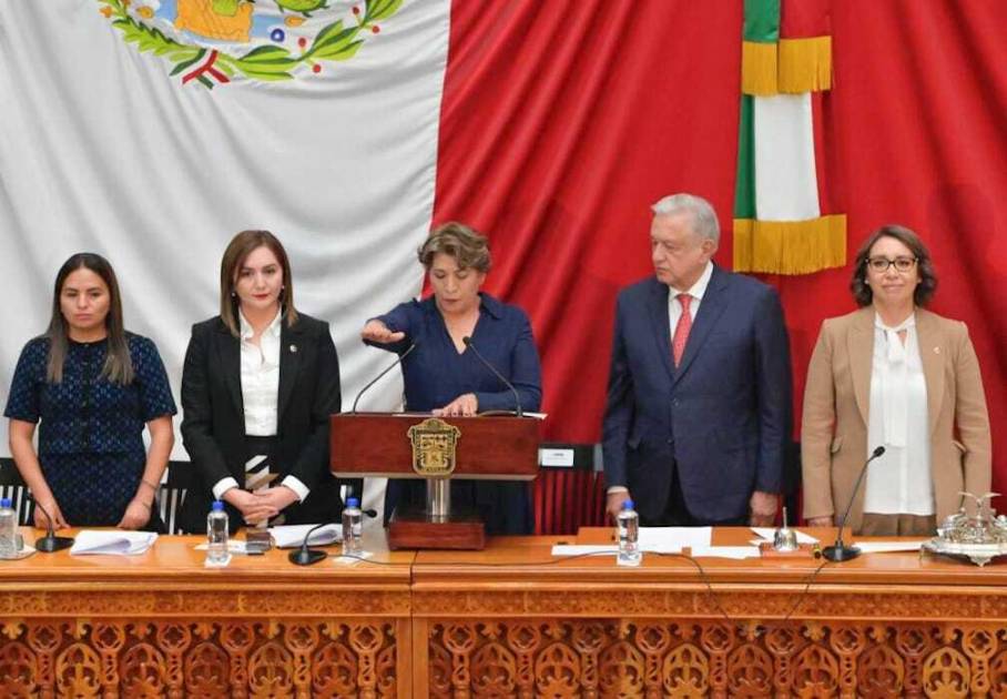 Rinde protesta Delfina Gómez como Gobernadora del EdoMex