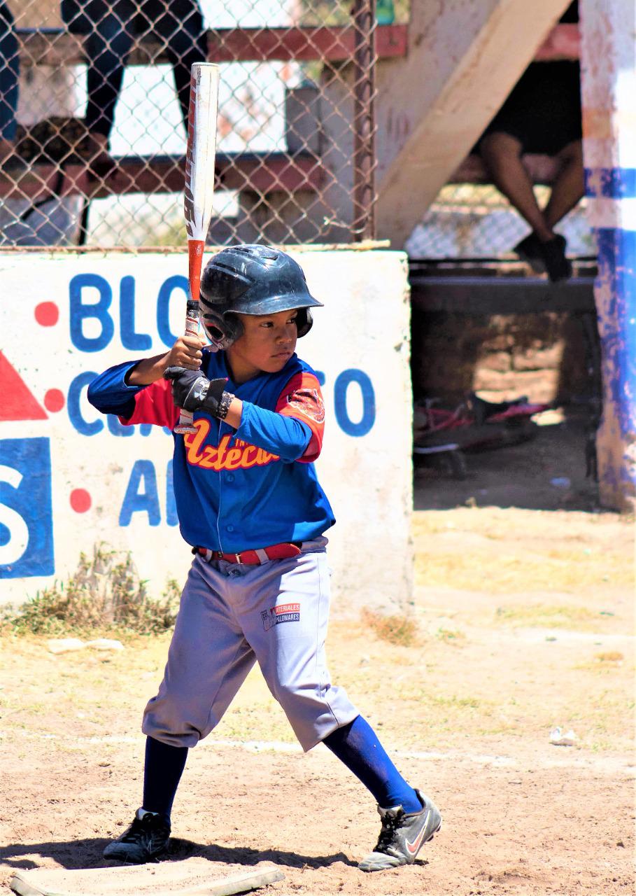 $!Azteca Azul, campeón del cuadrangular de beisbol Día del Niño en Escuinapa