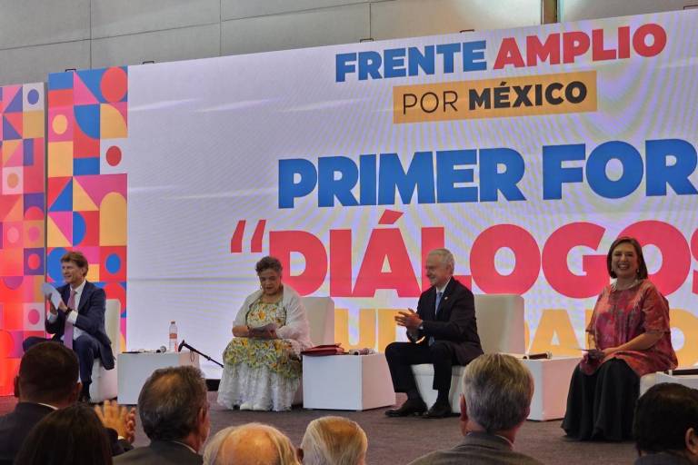 Xóchitl, Beatriz Paredes y Santiago Creel siguen en batalla del Frente; Enrique de la Madrid, fuera