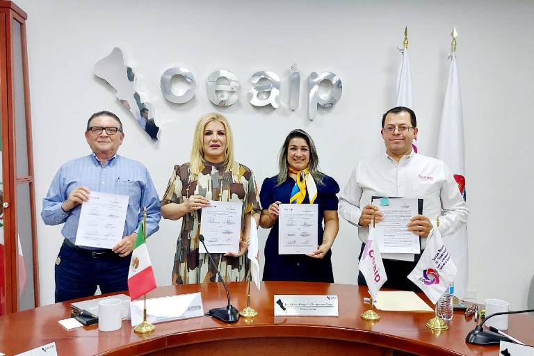 Firma CEAIP Sinaloa y Secretaría de Transparencia convenio de colaboración