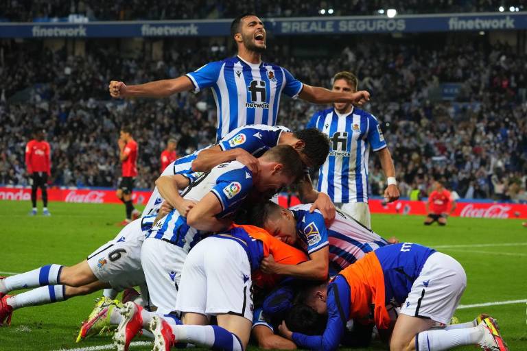 La Real Sociedad vence 1-0 al Mallorca y duerme como líder de LaLiga