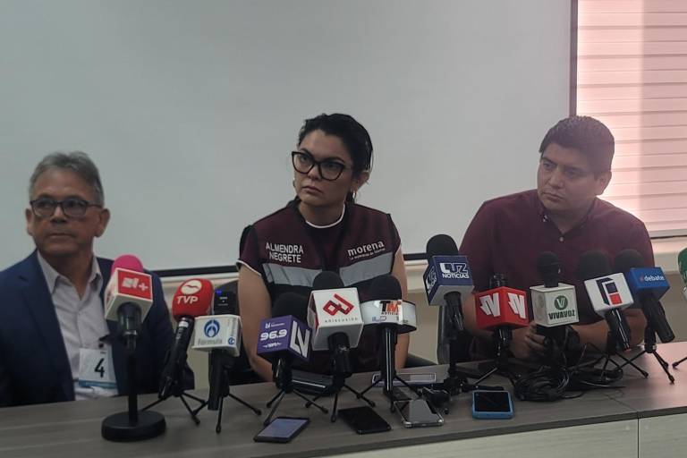 Reclaman Almendra Negrete y Pedro Lobo abandono de Merary Villegas hacia Morena