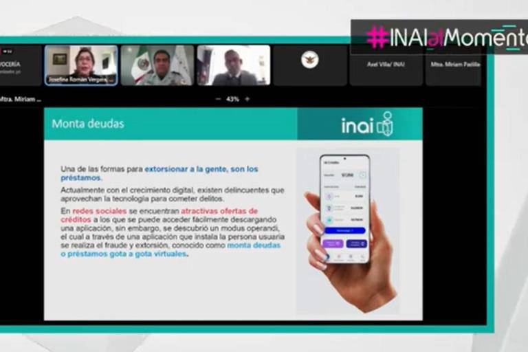 Apps ‘montadeudas’ violan Ley de Protección de Datos Personales: INAI; pide denunciar