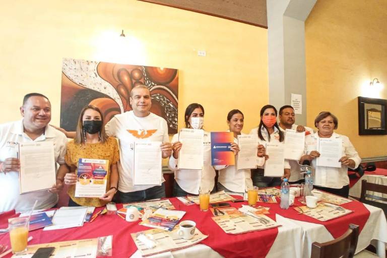 En Culiacán, firman candidatos de Movimiento Ciudadano Pacto por la Primera Infancia