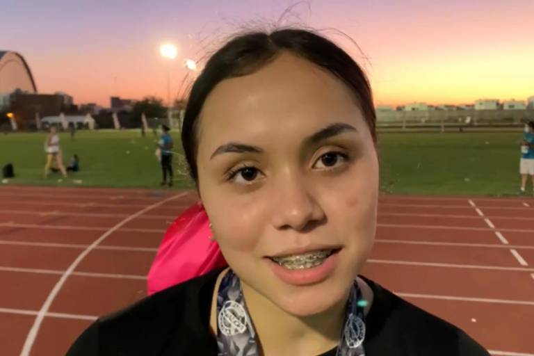 La velocista Victoria Cibrián se prepara para clasificar a la Universiada Regional