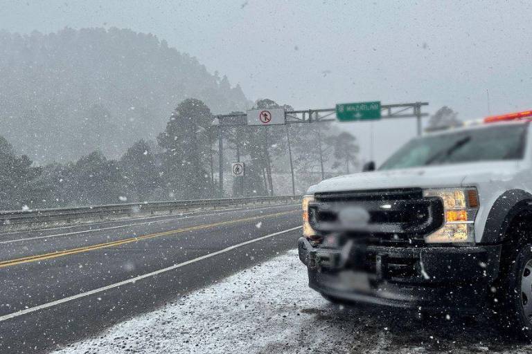 Cierran la Mazatlán-Durango debido a las nevadas
