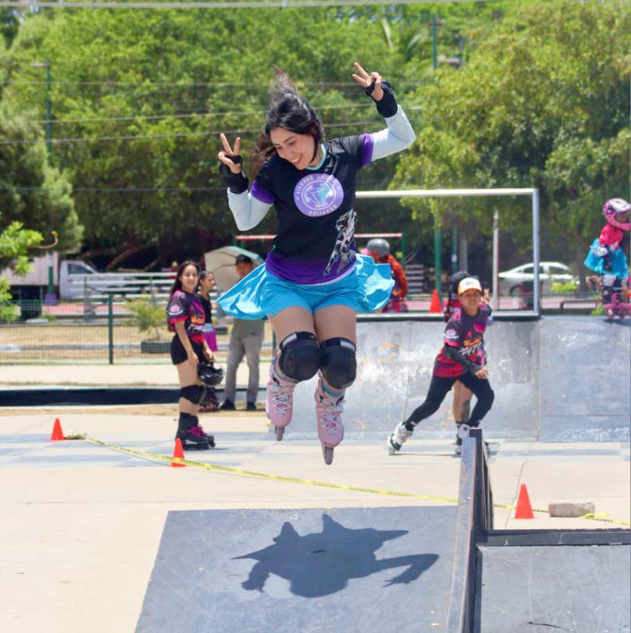 $!Mazatlán Roller Fest celebra cuarta edición con más de 500 patinadores de todo México