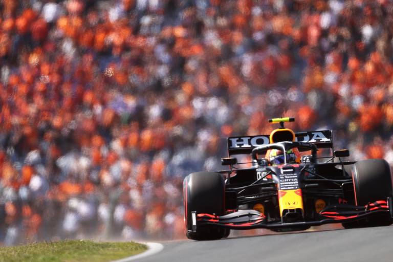 Checo Pérez, el Piloto del Día en el GP de Países Bajos; Verstappen nuevo líder tras ganar