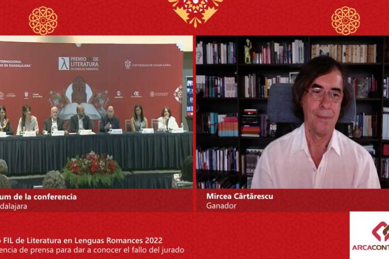 Gana el escritor rumano Mircea Cărtărescu el Premio FIL de Literatura 2022