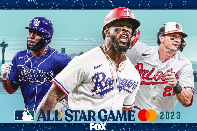 Adolis y Hays remplazan a Trout y Judge como titulares del Juego de Estrellas