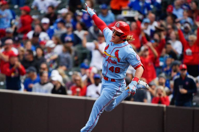 Harrison Bader se lleva el nombramiento de Jugador de la Semana en la Nacional