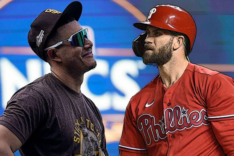 Manny Machado y Bryce Harper encienden duelo Filis-Padres en la Serie de Campeonato de la Liga Nacional