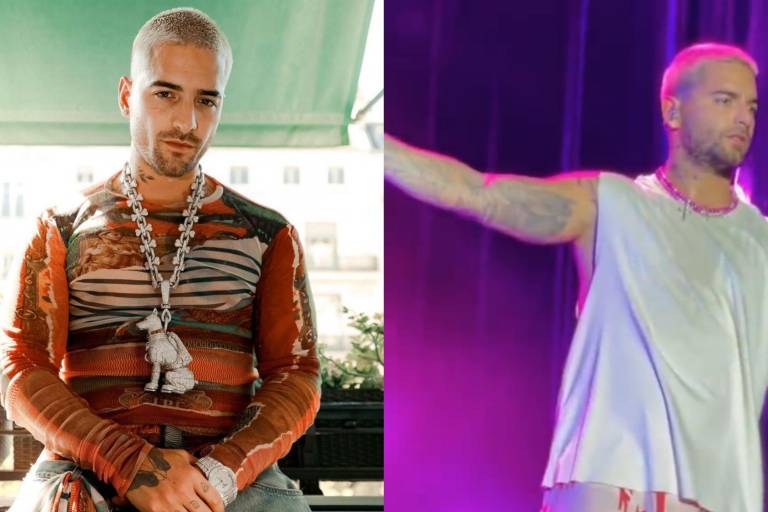 Maluma se molesta con fans y los corre de su concierto en España