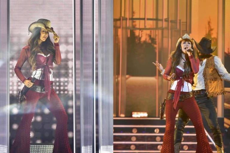 Ninel Conde imita a Ana Bárbara en ‘Tu cara me suena’