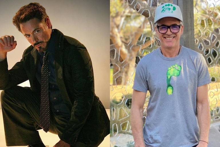 Robert Downey Jr sorprende con cambio de imagen para su nueva cinta