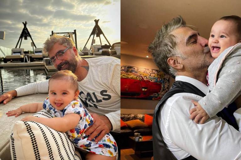 Alejandro Fernández celebra primer cumpleaños de Cayetana, su nieta