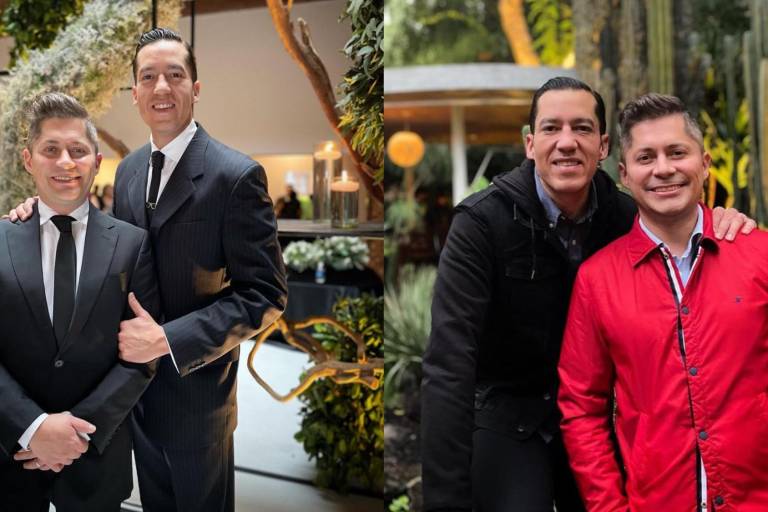 El reconocido periodista Jorge Ugalde contrajo matrimonio con Raúl Arregui Mena