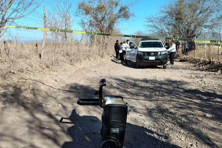 Motociclista muere en accidente en sindicatura San Lorenzo, al sur de Culiacán