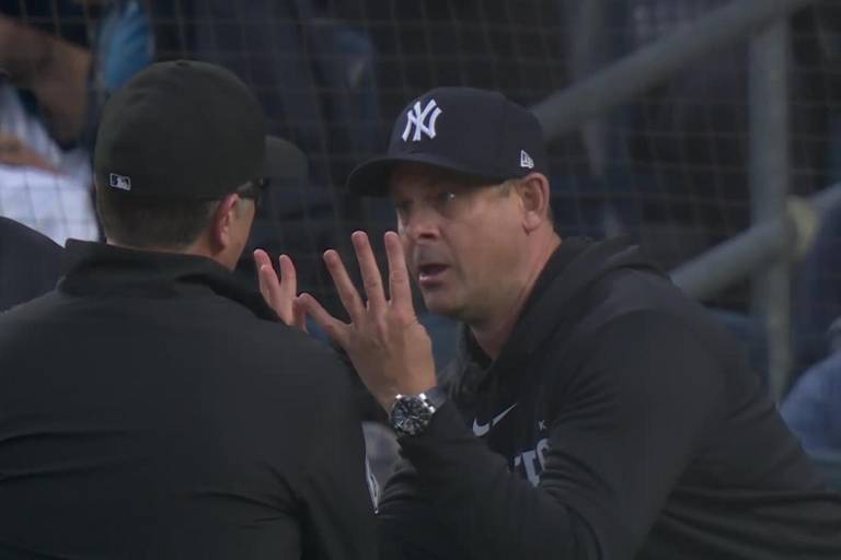 Aaron Boone recibe un juego de suspensión por acciones ante ampáyers