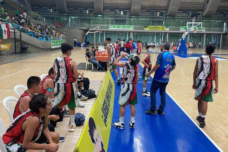 México suma su cuarto triunfo en el Festival de Festivales de Baloncesto 2022, de Colombia