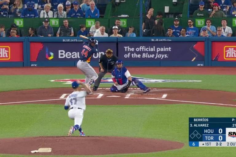 Yordan Álvarez ingresa a la lista de lesionados de Astros