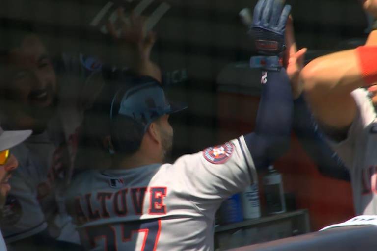 Altuve llegó a 250 jonrones de por vida en las Grandes Ligas