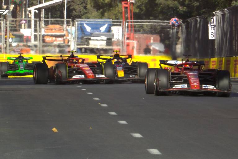 Sin castigo el choque entre ‘Checo’ Pérez y Carlos Sainz en el GP de Azerbaiyán