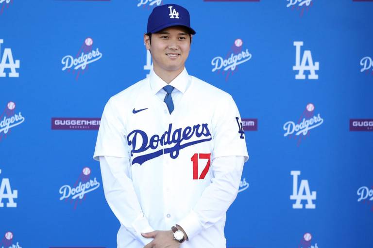 Ohtani es presentado: “No veo la hora de integrarme a los Dodgers”