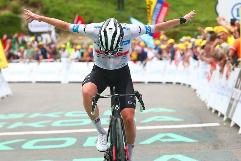 Pogacar conquista el Galibier y arrebata el amarillo a Carapaz