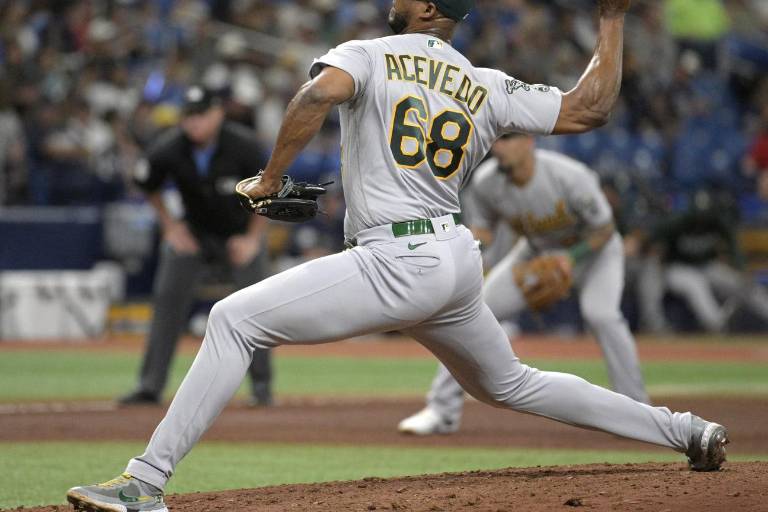 Atléticos envían a Domingo Acevedo a la lista de lesionados