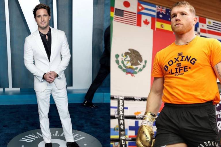 Canelo Álvarez y Diego Boneta cantan canción de Luis Miguel