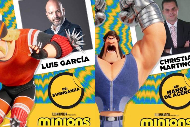 Christian Martinoli y Luis García serán las voces de los villanos en ‘Minions 2: Nace un villano’