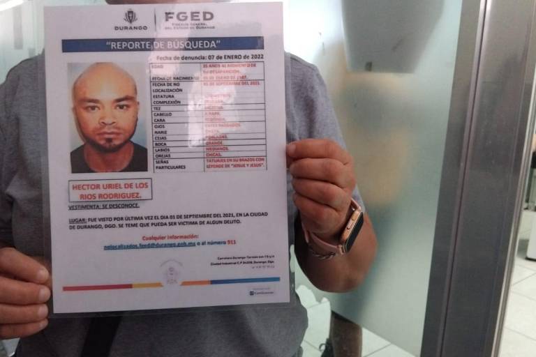 Piden ayuda para encontrar a Héctor Uriel, de Durango, desaparecido hace 5 años en Mazatlán